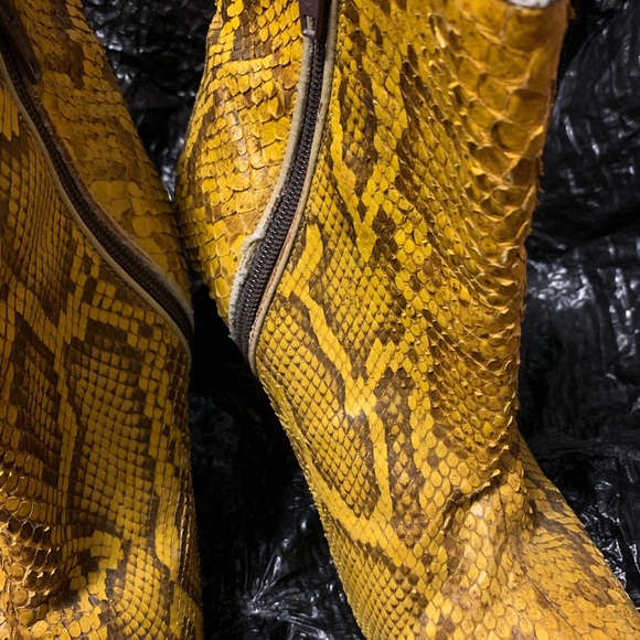 Biondini snakeskin boots - Picture 9 of 16
